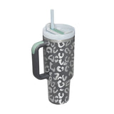 Thermofles 1.2 Liter met rietje – koud en warme drankjes ON THE GO - waterfles