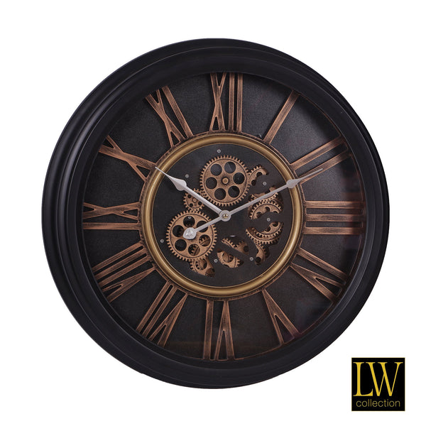 Clock Leonore Black 52cm