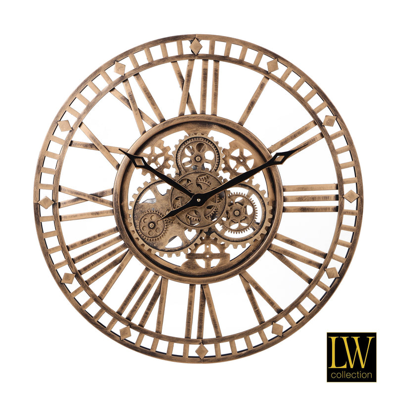 Horloge Carmen bronze 60cm