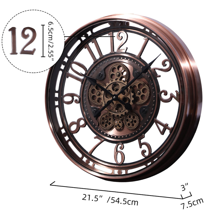 Uhr Maria Bronze 54cm