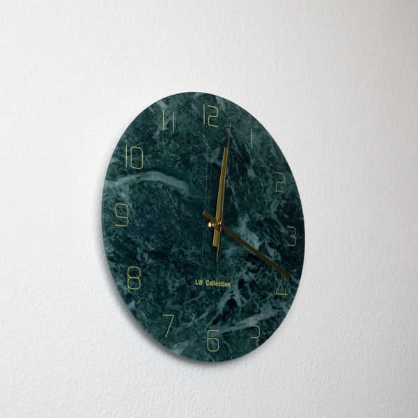 Horloge marbre 30cm