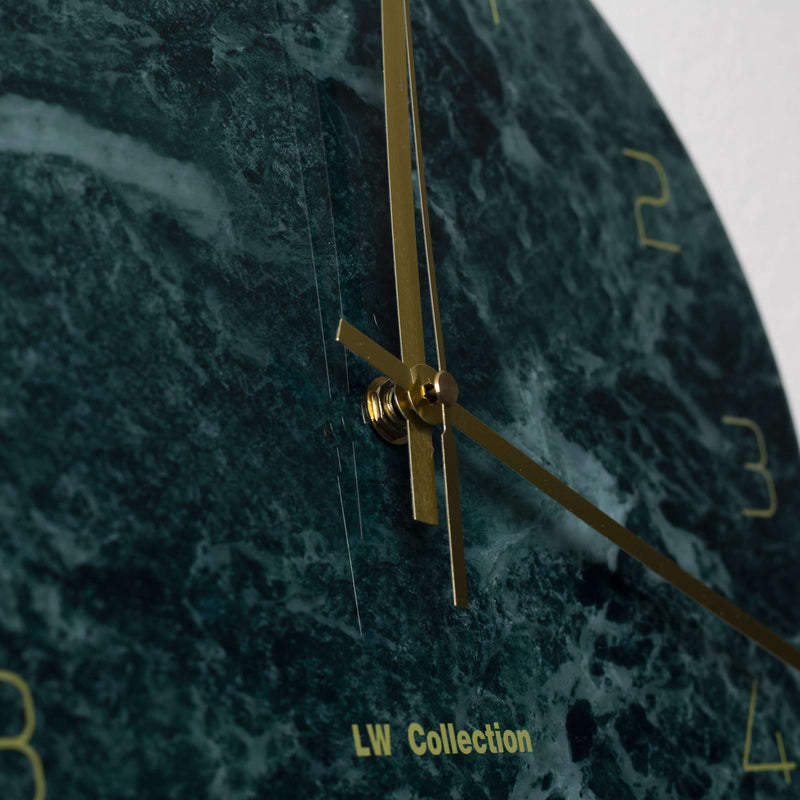 Horloge marbre 30cm
