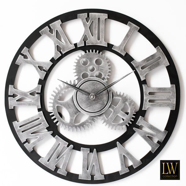 Clock Levi gray greek 60cm