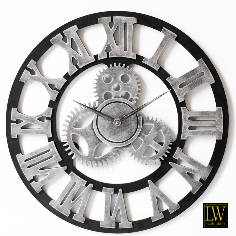 Horloge Levi gris grec 60cm