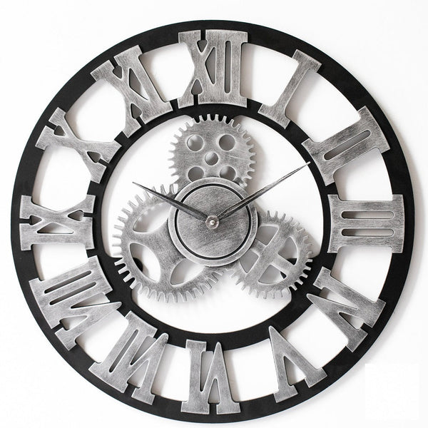 Wall clock Levi gray greek 40cm