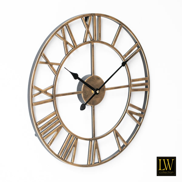 Clock Olivier gold 40cm