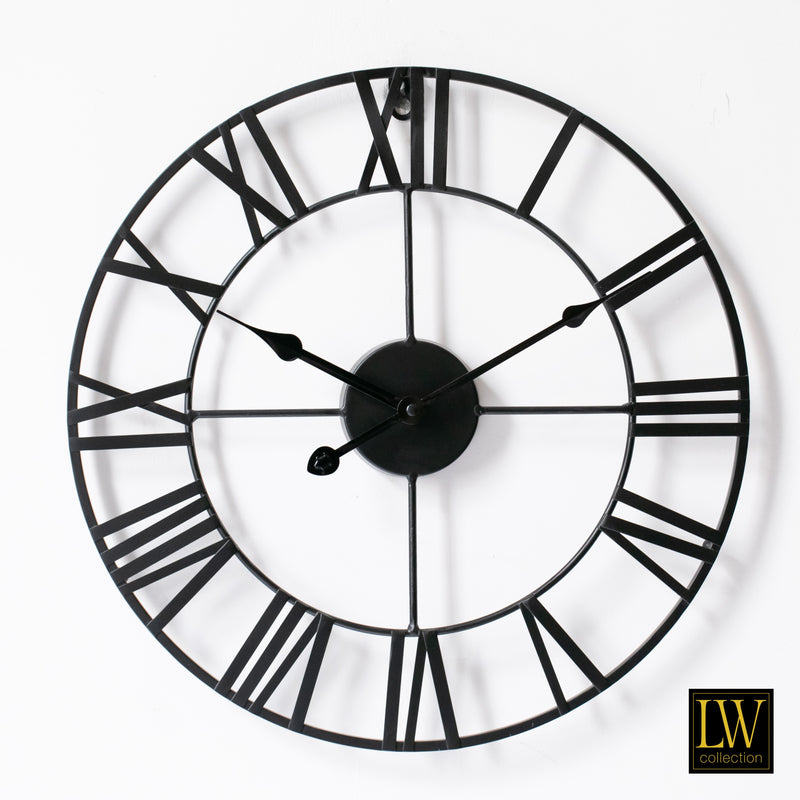 Uhr Olivier schwarz 40cm