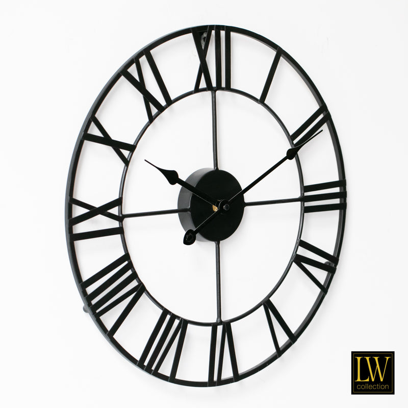 Uhr Olivier schwarz 40cm