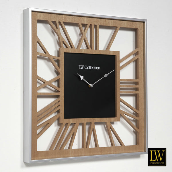 Clock Zayden Wood 60cm